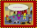 Barney On Location All Around Town Here Comes The Firetruck