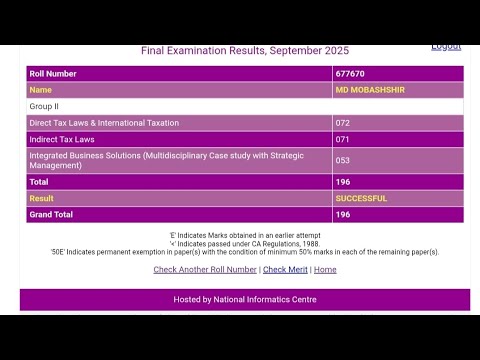 How I cleared CA Final Exams without regular classes and scored 70+ in 3 subjects