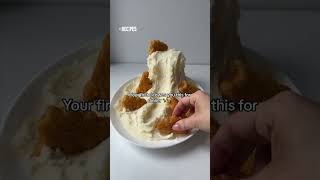 Mashed Potato Volcano! #mashedpotatoes #dinonuggets #dinosaur #familydinner #shorts