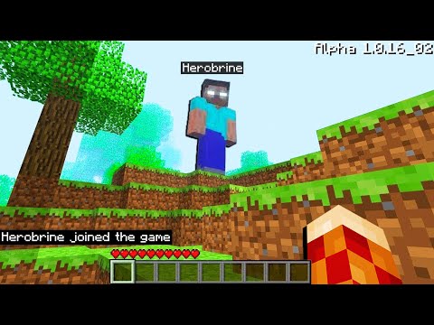 ENTRO NEL PRIMO VERO MONDO DI HEROBRINE SU MINECRAFT!!
