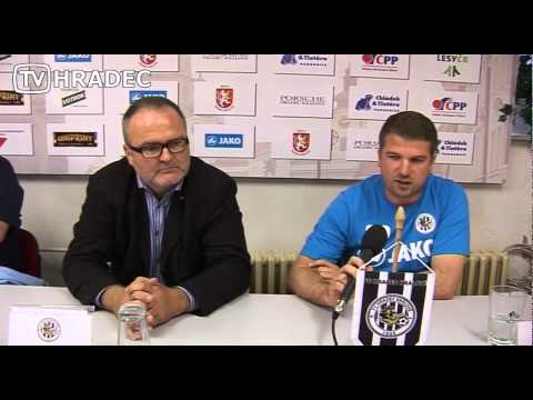 FC HK vs Loko Vltavín - tisková konference
