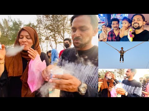 ഞങ്ങളുടെ ആറു പെൺമക്കളുമൊത്ത് ബേക്കൽ ബീച്ചിൽ 😜😂| Bekal Beach | Najeeb Thakku | Kuluschannel