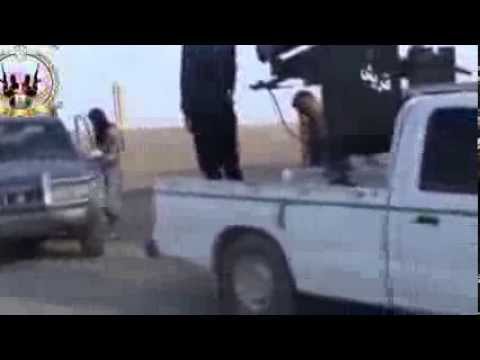 كتيبة شهداء حريتان تقوم بالتجهيز للتصدي للطيران الحربي في منطقة عين عيسى في الرقة