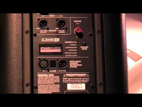 Sweetwater at Winter NAMM 2012 - Line 6 StageSource L3t and L3s Speaker System Overview