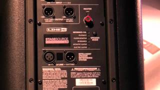 Video thumbnail for Sweetwater at Winter NAMM 2012 - Line 6 StageSource L3t and L3s Speaker System Overview by Sweetwater