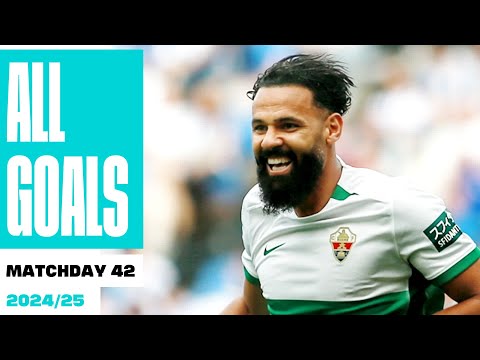 ALL GOALS Matchday 42 LALIGA Hypermotion 2024/25
