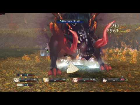 Tales of Berseria PC gameplay BOSS FIGHT on Hard Mode - 1080p60