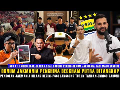 🔵PENGH1NA BECKHAM TERTANGKAP! LANGSUNG SUJUD MINTA MAAF KE ETAM🔥ENRICO BLAK-BLAKAN GABUNG PERSIB