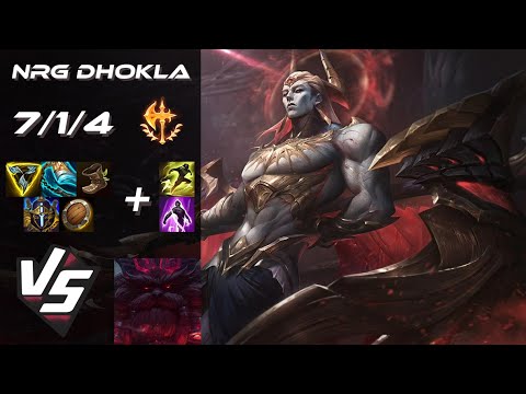 NRG Dhokla TOP Zaahen vs Ornn - NA Grandmaster Patch 25.24