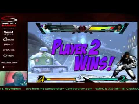 Comboratory.com - UMVC3: Infrit ClockwOrk Combofiend 86'd Fanatiq Knives Dash Link & HeyWarren pt7