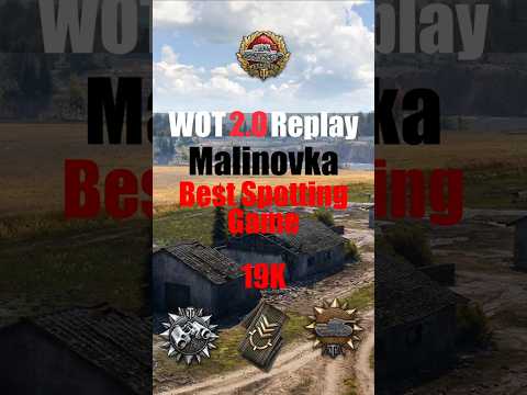 Malinovka Best Spotting Game 19K World of Tanks