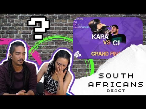 Your favorite SOUTH AFRICANS react - CJ vs KARA | IRBC 2022 Final