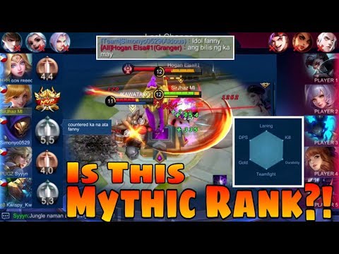 One Man Carry Mythic Rank || Fanny Early Pick || Full Gameplay || Mobile Legends: Bang Bang