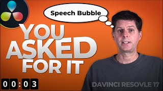 YOU ASKED FOR IT / Awesome Effect Updates, BUBBLES, Counters, Easing /  Davinci Resolve 17 Tutorial