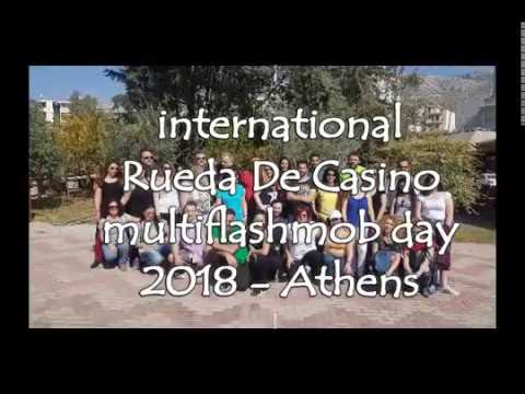 international RUEDA DE CASINO multi-flashmob day ATHENS 2018
