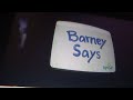 Barney Says Logo 2001