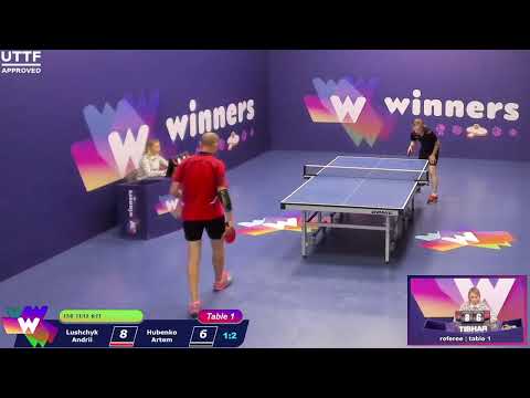 WINners League 31.08.21 Lushchyk Andrii - Hubenko Artem 19:00