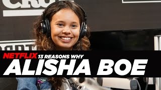 13 Reasons Why - Alisha Boe [Jessica] Talks About Her Depression and Reenacts A Scene