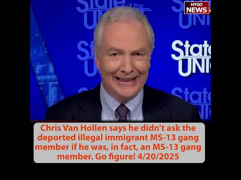 Van Hollen Confirms Taxpayers Paid El Salvador Trip; Admits He Didn't Ask Garcia If He Was MS-13; Miller Schools Press on Deportation Law