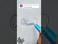 Stylish Name Humaira Calligraphy Signature