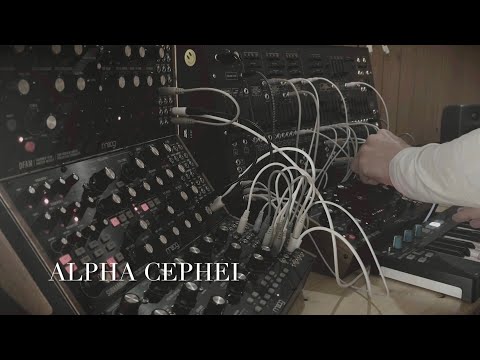 Alpha Cephei / Berlin School Style Sequencer jam / #spacemusic #moog  #arp2600 #behringer  #solina
