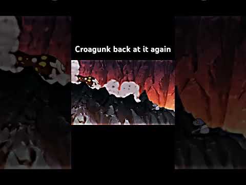 Croagunk is 🔛🔝🔥🗣️ #pokemonevolutions #croagunk #pokemon #shorts #pokemonshorts #heatran