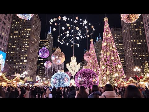 Christmas in New York 2025 | Magical NYC Holiday Walkthrough in 4K 