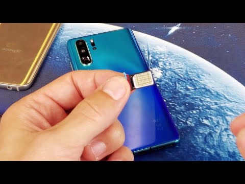 Huawei P30 Pro: How to Insert Dual Sim Card (or Nano Memory Card)