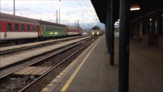 preview picture of video 'Vlaky v stanici Žilina - 1.3.2013'