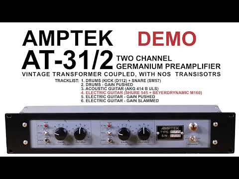 AMPTEK AT-31/2 - Dual Germanium RCA BA-31C Style Preamp with UTC, Freed, Hammond Transformers image 6