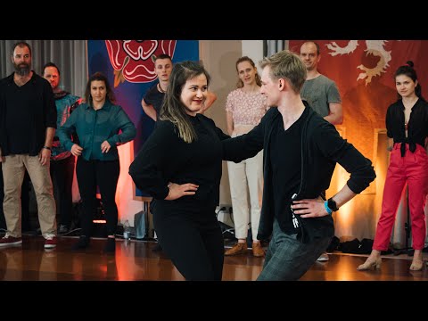 Sebastian Gerwald & Stefanie Tschom - 2nd place Advanced Jack&Jill Finals - King Swing 2023