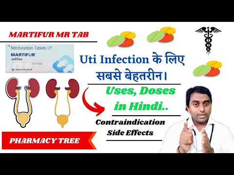 Martifur 100 Mg Nitrofurantoin Tablets