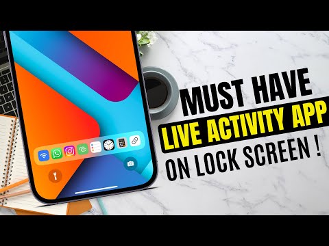 Must Have Live Activity App for iPhones iOS 16.1 - Lock screen shortcuts