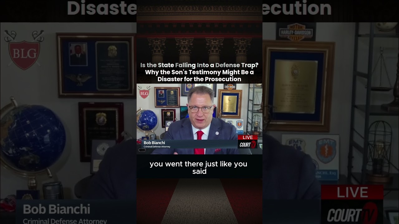 Is the State Falling Into a Defense Trap? Son's Testimony Might Be a Disaster for the Prosecution