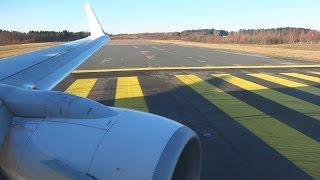 preview picture of video 'Ryanair Boeing 737 EI-DYA Oslo Rygge Take Off FR7023 RYG-WMI [1080p HD]'