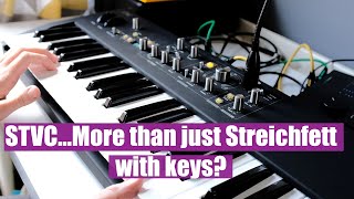 Video thumbnail for Waldorf STVC Honest but Boring review, Strings , vocoder AND MORE! by scairmyn