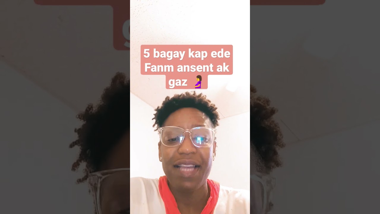 Kòman fanm ansent Jere gaz