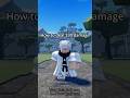 How To Deal 330 Damage On The Chara Boss As Gojo W Ultimate Jump Showdown Roblox