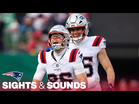 Sights & Sounds: Drake Maye Throws For 5 TDs & Efton Chism III Gets First NFL TD vs. Jets | Patriots