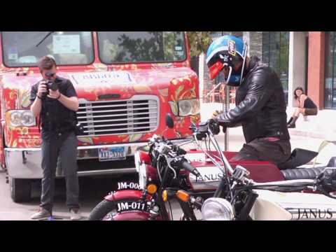 MotoArkansas with Janus Motorcycles at the 2016 Handbuilt Motorcycle Show