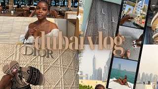 DUBAI TRAVEL VLOG | GIRLS TRIP 2023 | BURJ KHALIFA, CLUB BLU, FIVE PALM JUMEIRAH |