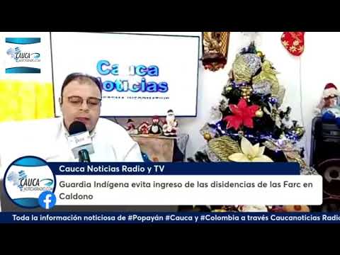 Guardia Indígena evita ingreso de las disidencias de las Farc en Caldono, Cauca 