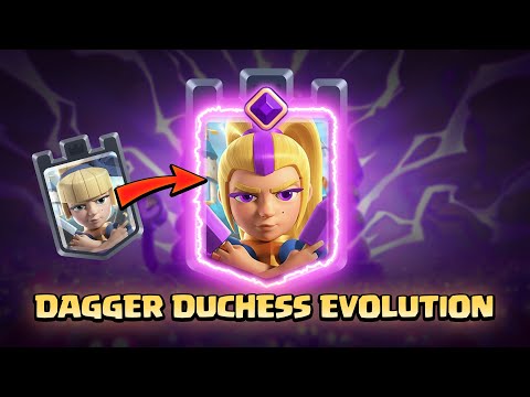 🔪Dagger Duchess Evolution Concept | Clash Royale