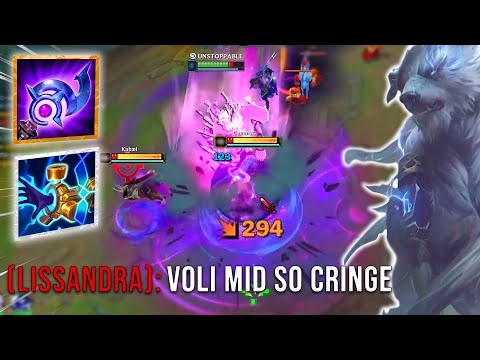 "VOLI MID SO CRINGE" - League of Legends ITA #3879