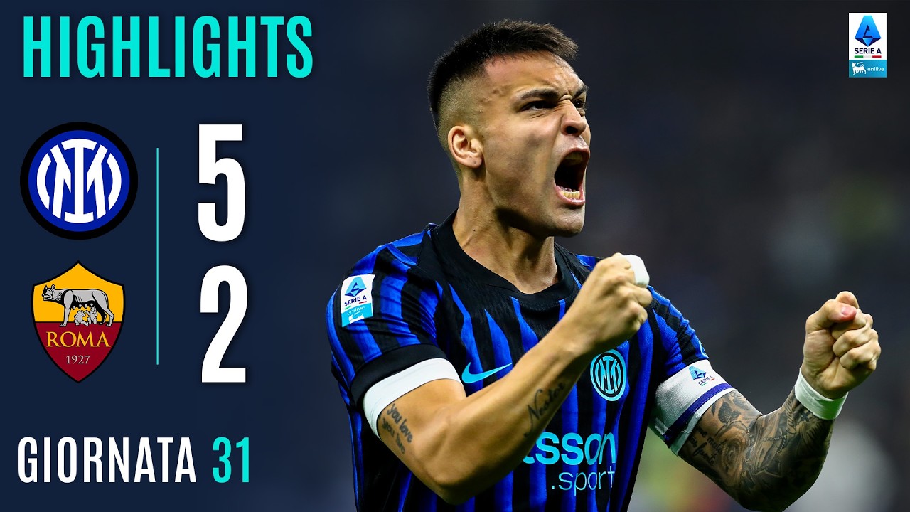 MANITA di CHIVU e l’Inter Torna a VINCERE | INTER-ROMA 5-2 | HIGHLIGHTS | SERIE A ENILIVE 2025/26