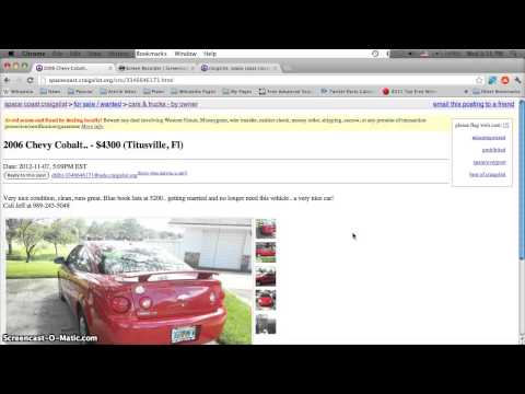 Craigslist Titusville Fl