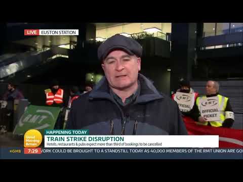 Richard Madeley as Alan Partridge interviewing Mick Lynch - DeepFakingIT