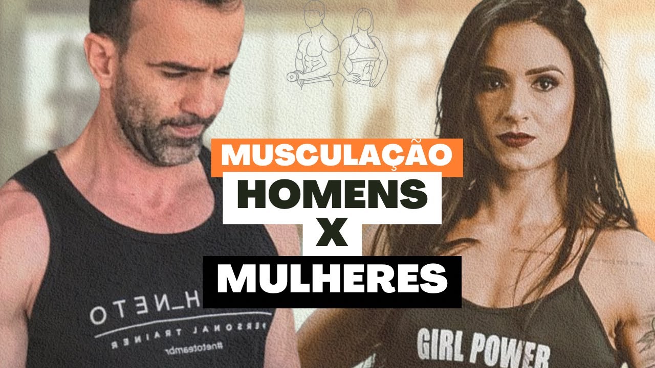 Musculação: Homens X Mulheres. Treino igual, resultados diferentes ?! #curiosidades