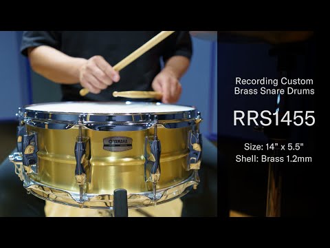 Малий барабан Yamaha Recording Custom Brass RRS-1365