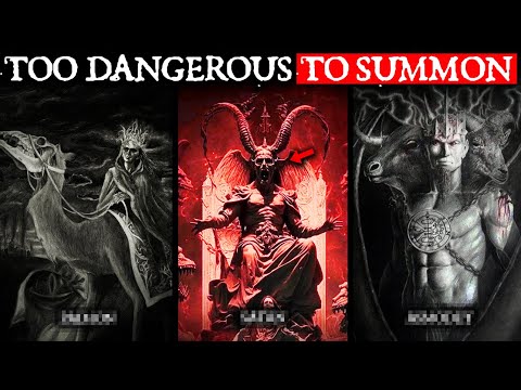 The Most DANGEROUS ARS Goetia Demons EVER Recorded (never interact)